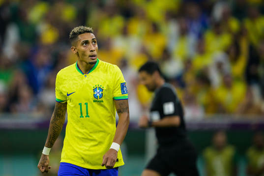 Raphinha of Brazil