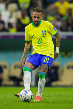 Neymar of Brazil