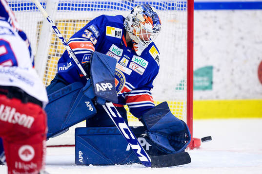 Växjös målvakt Emil Larmi