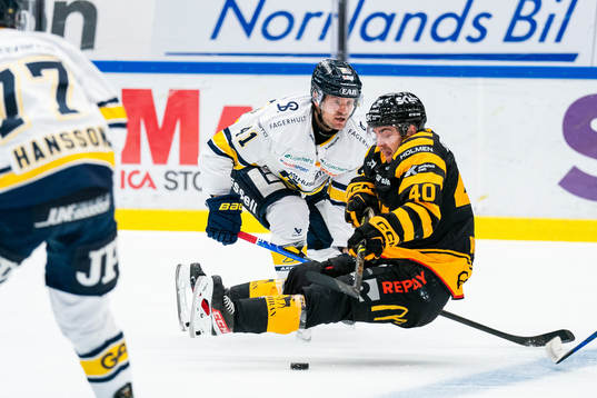 HV71s Chad Billins och Skellefteås Andreas Wingerli