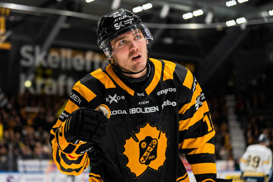 Skellefteås Max Lindholm jublar