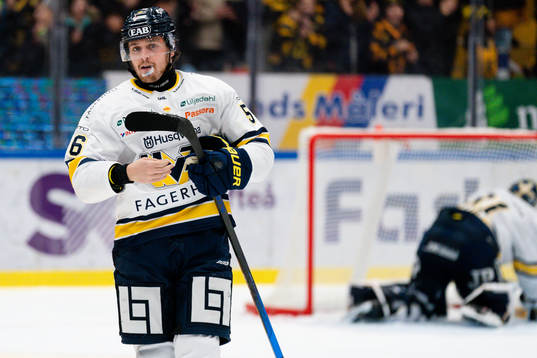 HV71s Fredrik Forsberg deppar