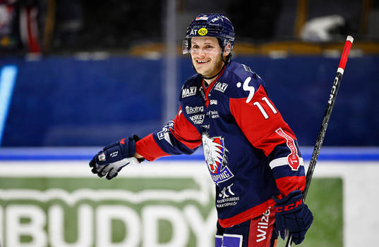 Linköpings Henrik Törnqvist jublar