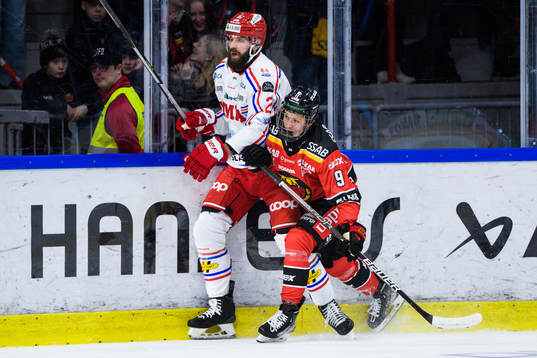 Timrås Per Svensson och Luleås Isac Hedqvist