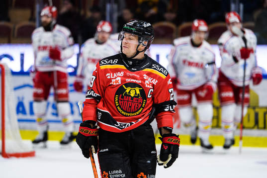Luleås Erik Gustafsson deppar
