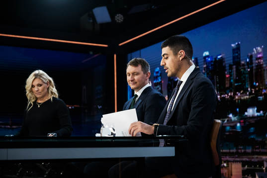 Anna Brolin, Kim Källström och Siavoush Fallahi