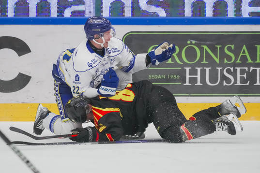 Leksands Tobias Ekberg och Brynäs Dmytro Timashov
