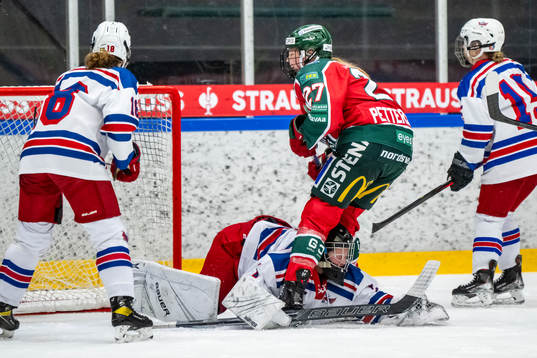 Hovås Elsa Öhrfelt , Målvakt Meja Engelin , Frölundas