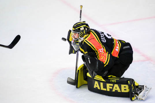 Västerås målvakt Johan Gustafsson