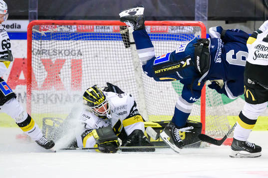 Västerås målvakt Johan Gustafsson