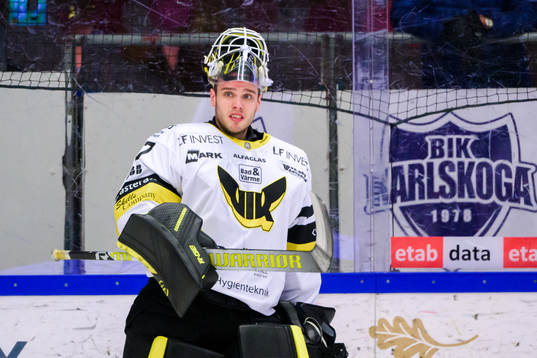 Västerås målvakt Johan Gustafsson