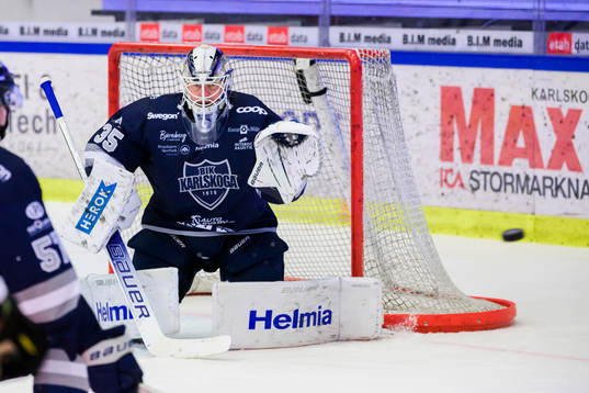 Karlskogas målvakt Lars Volden