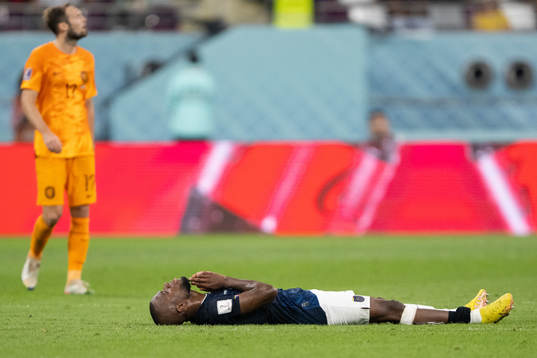 Enner Valencia of Ecuador in pain