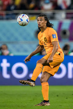 Nathan Ake of Netherlands