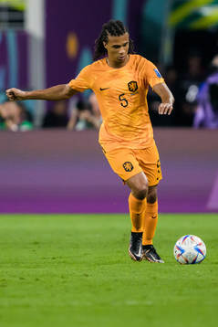 Nathan Ake of Netherlands