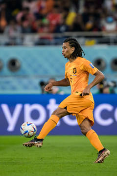Nathan Ake of Netherlands
