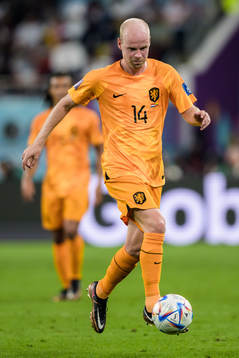 Davy Klaassen of Netherlands