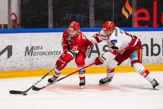 Moras Olle Strandell och Modos Oscar Pettersson