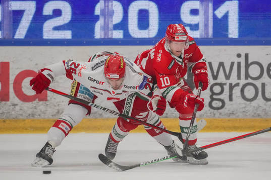 Modos Emil Wahlberg och Moras Nicklas Heinerö