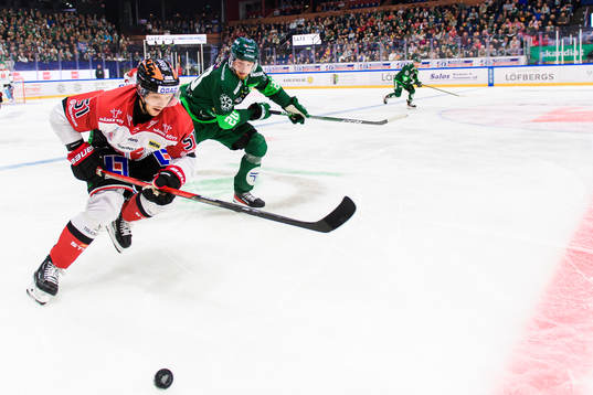 Örebros Kristian Näkyvä och Färjestads Marcus Westfält