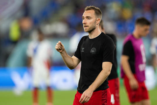 Christian Eriksen of Denmark