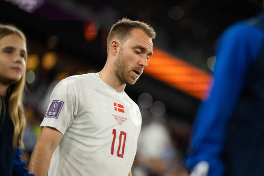 Christian Eriksen of Denmark