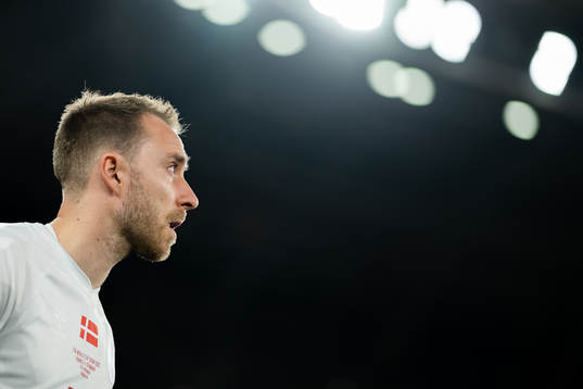 Christian Eriksen of Denmark