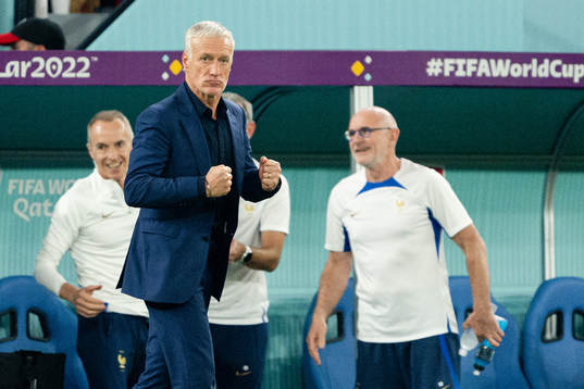 Head coach Didier Deschamps of France