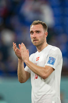 Christian Eriksen of Denmark