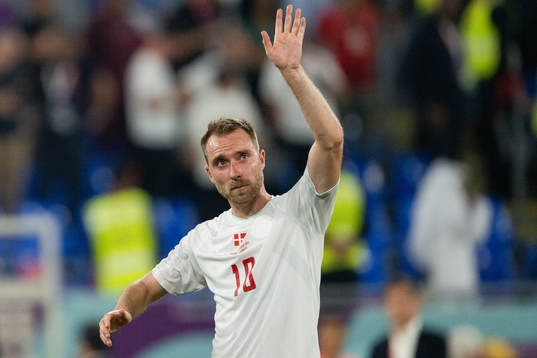 Christian Eriksen of Denmark
