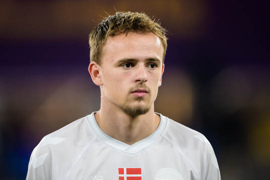 Mikkel Damsgaard of Denmark