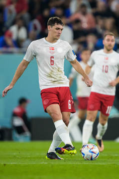 Andreas Christensen of Denmark