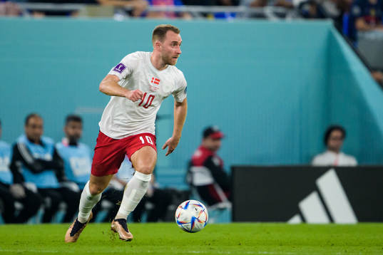 Christian Eriksen of Denmark