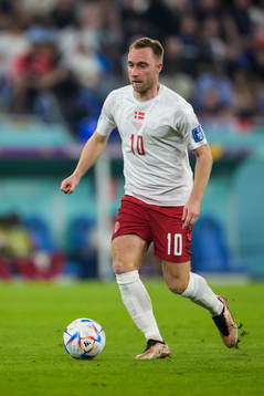 Christian Eriksen of Denmark