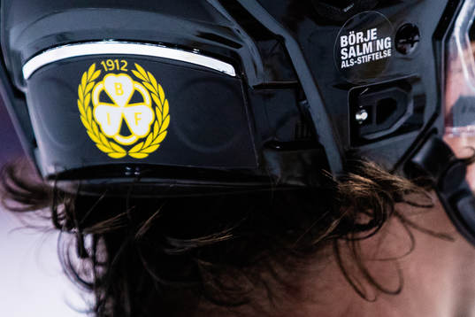 Logotypen för Börje Salmings ALS-stiftelse på Brynäs