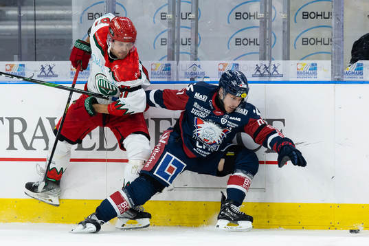 Frölundas Jacob Nilsson och Linköpings Markus Ljungh
