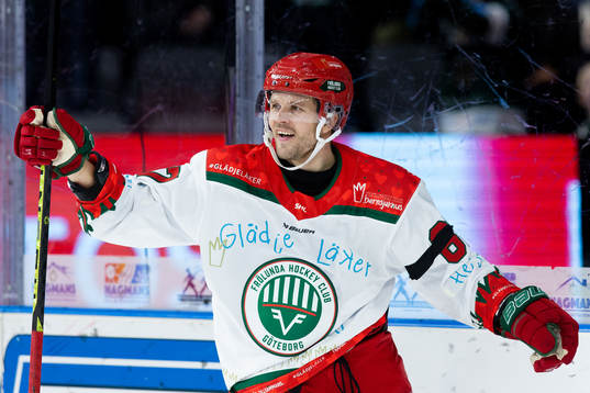 Frölundas Jacob Nilsson jublar