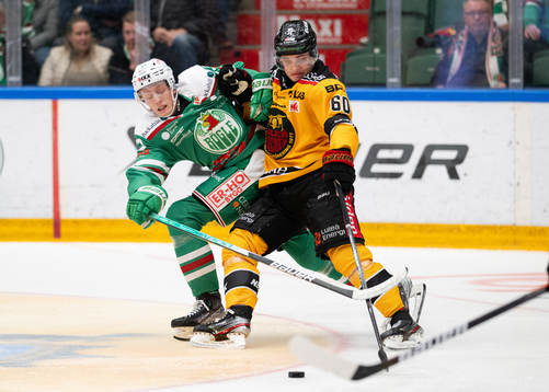 Rögles Oliver Tärnström och Luleås Julius Honka