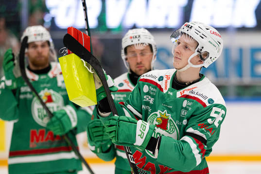 Rögles Adam Engström jublar