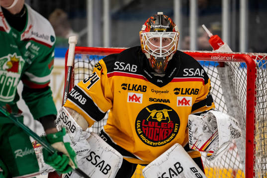Luleås målvakt Joel Lassinantti