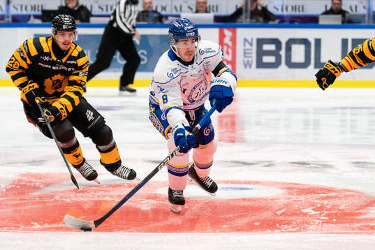 Skellefteås Jonathan Johnsson och Leksands Matt Caito
