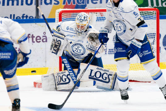 Leksands målvakt Mantas Armalis