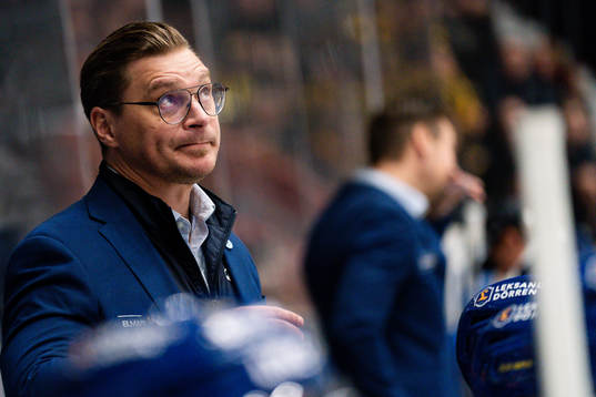 Leksands tränare Björn Hellkvist