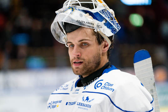 Leksands målvakt Mantas Armalis
