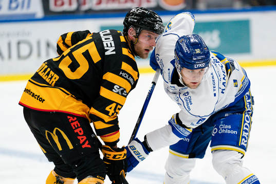 Skellefteås Oscar Möller och Leksands Jesper Kandergård