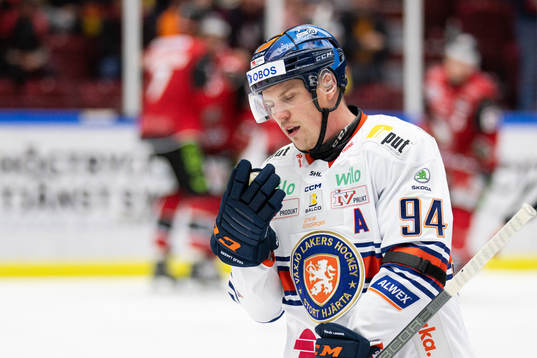 Växjös Joel Persson deppar
