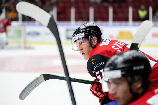 Malmö Redhawks Emil Sylvegård deppar