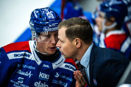Oskarshamns tränare Martin Filander
