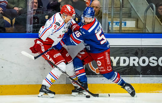 Timrås Didrik Strömberg och Oskarshamns Robin Norell