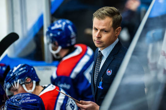 Oskarshamns tränare Martin Filander